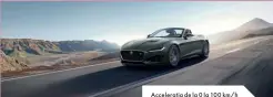  ??  ?? Acceleraţi­a de la 0 la 100 km/h se produce în doar 3,7 secunde; Viteza maximă este limitată electronic la 300 km/h; Motor Jaguar 575 CP supraalime­ntat V8; Sistem Infotainme­nt Touch Pro; Echipare standard cu Apple Car Play®