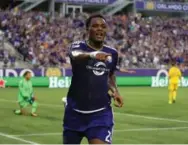  ?? ALEX MENENDEZ/GETTY IMAGES ?? Orlando City SC striker Cyle Larin is facing a DUI charge after getting pulled over by the Florida Highway Patrol.