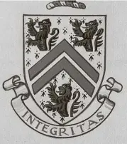  ?? Tom Jamieson / New York Times ?? Joseph Tydings, right, is the grandson of Joseph Edward Davies, the husband of the socialite who built President Donald Trump’s Florida resort. The Trump Organizati­on took Davies’ coat of arms for its own, making one small adjustment — replacing the...