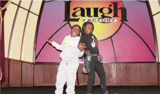  ?? VERINA ZONISE/THE Z LIFE ?? Judah Howery (left) and his sister Brittni, whose father is comedian Lil Rel Howery, will host a showcase for funny kids.