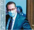  ?? Foto: Georg Hochmuth, dpa ?? Heinz‰Christian Strache wurde schuldig gesprochen.