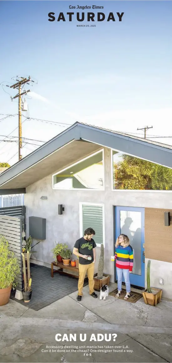  ?? Photograph of John Velasco and Ariel Gomez-Hernandez at their home in East Los Angeles by Jay L. Clendenin Los Angeles Times ??