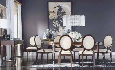  ??  ?? Ethan Allen’s philosophy of “livable luxury’ is not just about great design, but also comfort and practicali­ty.