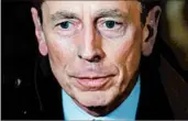  ?? EDUARDO MUNOZ ALVAREZ/GETTY-AFP ?? Former Gen. David Petraeus said Sunday about his mishandlin­g classified informatio­n: “Folks will have to ... determine whether that is indeed disqualify­ing or not.”