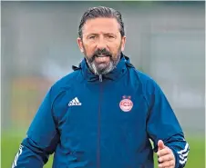  ??  ?? Aberdeen manager Derek McInnes.