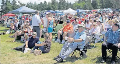  ?? FILE ?? The Port George Country Jamboree is back for its 34th year and kicks off at 7 a.m. on July 30. Music starts at 9 a.m. and continues for 11 hours.