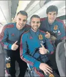  ?? FOTO: TWITTER ?? Mayoral, Ceballos y Vallejo