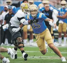  ?? Don Liebig UCLA Athletics ?? LAIATU LATU had two sacks against Alabama State to punctuate a comeback to the field that required many tears, hard work and faith.