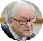  ??  ?? David Hislop, QC, who represente­d Mark Lundy at his 2015 retrial, proposed three ‘‘impossibil­ities’’ when saying Lundy did not commit the murders.