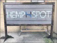  ?? ALEXIS OATMAN - THE NEWS-HERALD ALEXIS OATMAN - THE NEWS-HERALD ?? HempSpot in Willowick will be having their grand opening July 18th.
HempSpot located in Willowick will offer a range of CBD and Hemp products.