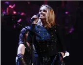  ?? GETTY IMAGES ARCHIVES ?? Belinda Carlisle will have solo material (including new hit “Big Big Love”) as well as Go-Go's tunes to perform when she comes to Napa and San Francisco in August.