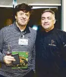  ??  ?? Le Chef Catering and Manor Hotel’s chef Billy King with campaign meat specialist and market advisor chef Philip John Golding.