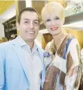  ??  ?? Mariano Somoza y Brenda Pizarro.