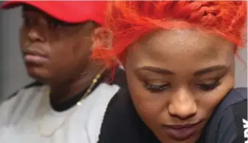  ?? ZANELE ZULU/AFRICAN NEWS AGENCY(ANA) ?? BABES Wodumo and Mandla Maphumulo. |