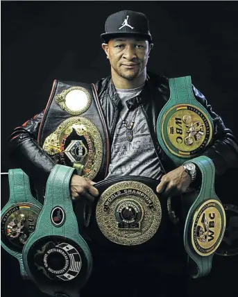  ?? Picture: Supplied ?? Light-heavyweigh­t world boxing champ Isaac Chilemba.