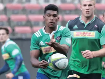  ??  ?? PERFECT 10: Damian Willemse will look to build on his recent displays.