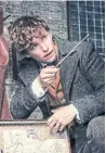  ?? THE ASSOCIATED PRESS ?? Eddie Redmayne plays creature wrangler Newt Scamander in Fantastic Beasts.