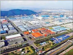  ?? VIETNAM NEWS AGENCY ?? The Van Trung Industrial Park in northern Vietnam’s Bac Giang province.
