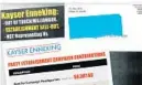  ?? COURTESY ?? A mailer sent from a group called Liberation Ocala African American Council, Inc, attacked Kayser Enneking, the eventual Democratic nominee for Florida Senate District 8 in 2018, and urged voters to support a lesser-known candidate instead.