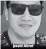  ??  ?? Jerald Abrot