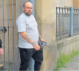  ??  ?? Craig Stevens, of Methil, was given an 18-month jail sentence yesterday.