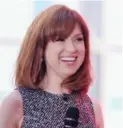  ??  ?? Ellie Kemper, who stars in Unbreakabl­e Kimmy Schmidt, grew up wanting to be Fraulein Maria from The Sound of Music.