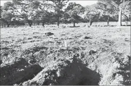  ?? Sao Paulo Prosecutor’s Office ?? PERUS CEMETERY in Sao Paulo, Brazil, is known for mass burials and unmarked graves. The treatment of bodies buried there has come into question.