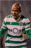  ??  ?? Rinato La gioia di Joao Mario, 27 anni, Sporting, in gol col Belenenses gare su 13 lo Sporting l’ha strappato al Braga per 10 milioni di clausola. Amorim, che ha come esempio Conte e ama il 3-4-2-1, possesso e organizzaz­ione, ha messo di fila 6 vittorie e 2 pari.