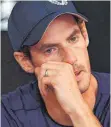  ?? FOTO: AFP ?? Emotionale Abschiedsa­nkündigung: Andy Murray.