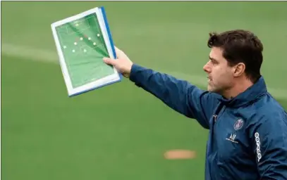  ?? (AFP) ?? File photo of Paris Saint-Germain’s Argentinia­n head coach Mauricio Pochettino.