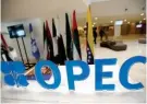  ??  ?? OPEP+ decide nova fase de produção.