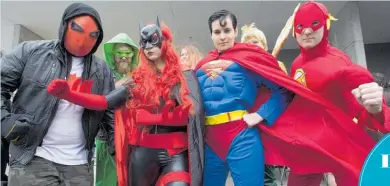  ?? Photo / Brett Phibbs ?? Pop culture fans get into the festivitie­s during the Labour Weekend 2017 Armageddon Expo.