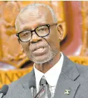  ?? ?? Desmond McKenzie, minister of local government and rural developmen­t.