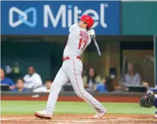  ?? ?? Shohei Ohtani también es líder de triples, con ocho.