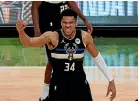  ??  ?? Giannis Antetokoun­mpo