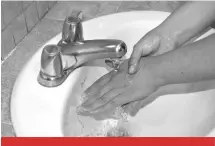  ??  ?? La Asociación Mundial del Lavado de Manos (GHP) inició el primer Día Mundial del Lavado de Manos el 15 de octubre de 2008, cuando movilizó a 120 millones de niños en 73 países, para que se laven las manos con jabón.