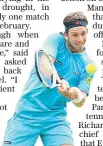  ??  ?? Beaten: Cameron Norrie on his way to defeat