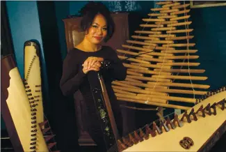  ?? ANDA CHU — STAFF ARCHIVES ?? Fremont-based composer and musician Vân-Ánh Võ is among the featured guest artists during Kronos Quartet’s annual music festival running June 11-18.