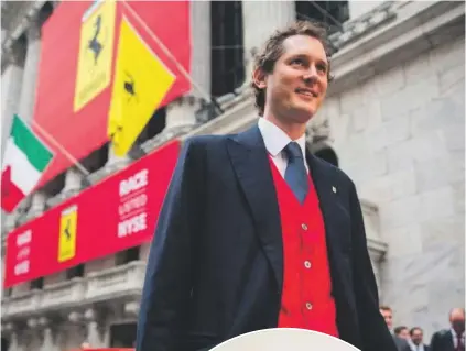  ?? // GTRES ?? Arriba., el presidente del imperio , John Elkann, Abajo., su hermana Ginebra y dcha., su madre Margherita