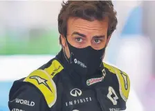  ?? FOTO: RENAULT ?? Fernando Alonso, en el test de diciembre con Renault