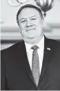  ??  ?? Mike Pompeo, secretario de Estado de EEUU.