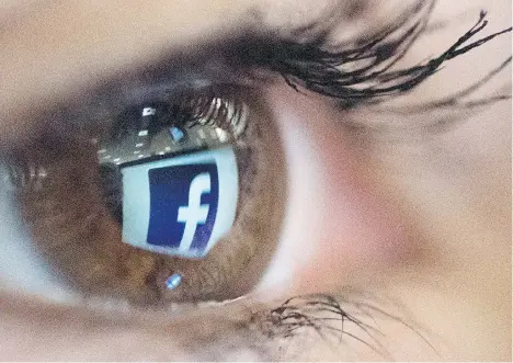  ?? CHRISTOPHE SIMON/AFP/GETTY IMAGES FILES ?? Facebook is making artificial intelligen­ce a priority as it highlights the research work of its Montreal artificial intelligen­ce lab, which has worked with the NYU School of Medicine to make MRI scans faster and more accurate.