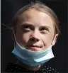  ??  ?? PROTEST: Greta Thunberg