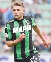  ??  ?? Domenico Berardi è nato il 1° agosto 1994 a Cariati