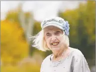  ?? Tyler Sizemore / Hearst Connecticu­t Media ?? Korean War veteran Sharon Joy Workman at her home in Stamford on Friday.