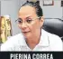  ??  ?? Arquitecta. Es presidenta de la Federación Deportiva del Guayas. El binomio lo completa Francisco Estarellas.