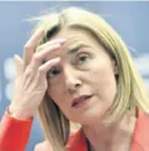  ??  ?? Federica Mogherini