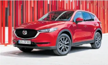  ?? MAZDA ?? Kompaktni SUV segment raste i u Hrvatskoj - u 2016. bio je 42% veći nego u 2015. primjeraka do kraja je godine na raspolagan­ju hrvatskom tržištu. Očekuje se da će kupci većinom tražiti dizelaše