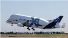  ??  ?? Beluga XL - новое поколение транспортн­ых самолетов, четверть века перевозящи­х грузы между заводами Airbus