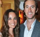  ??  ?? Couple: Pippa and James Matthews Family: David and Jane Matthews at Pippa’s wedding